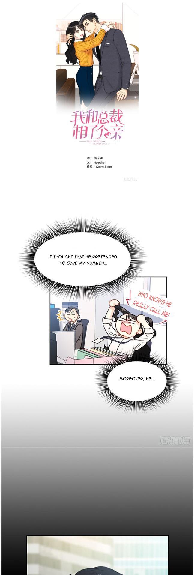 I got a date with the president Chapter 7 - page 1