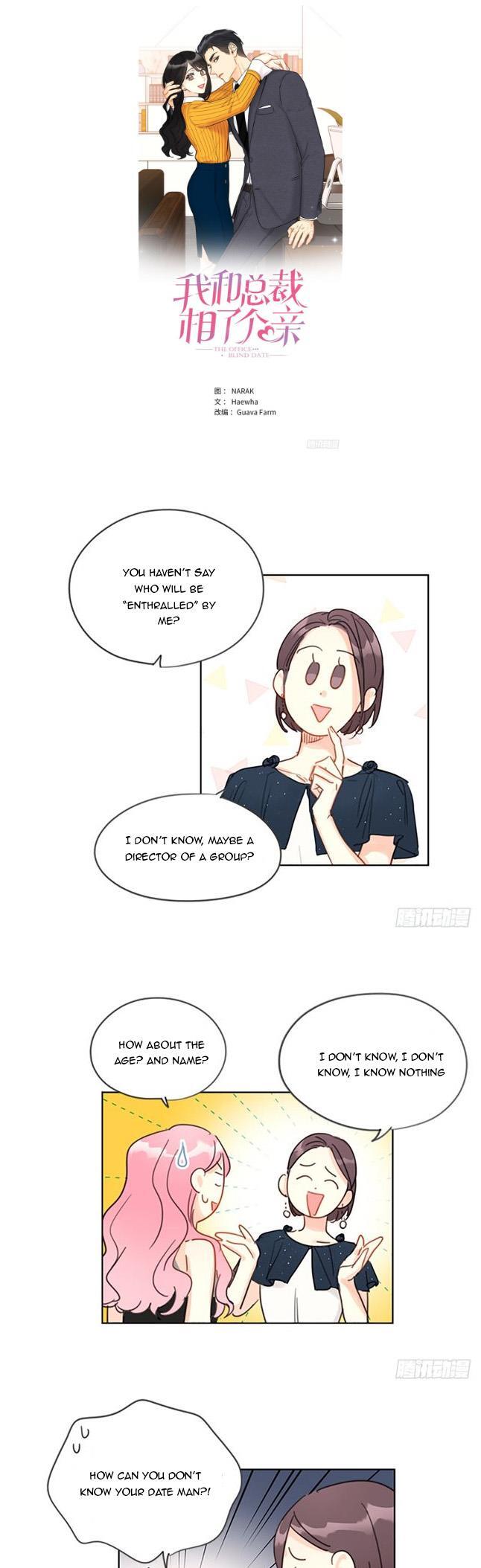 I got a date with the president Chapter 5 - page 1