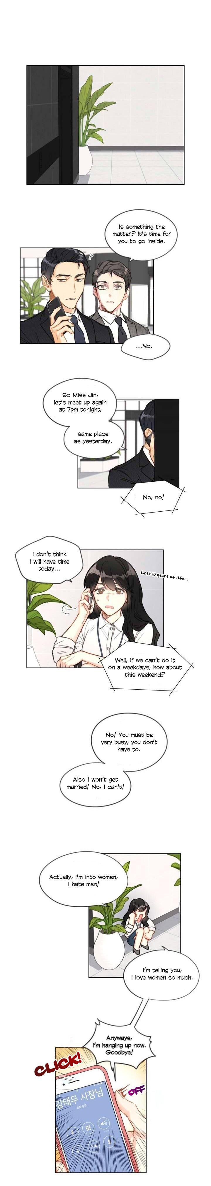 I got a date with the president Chapter 1 - page 8