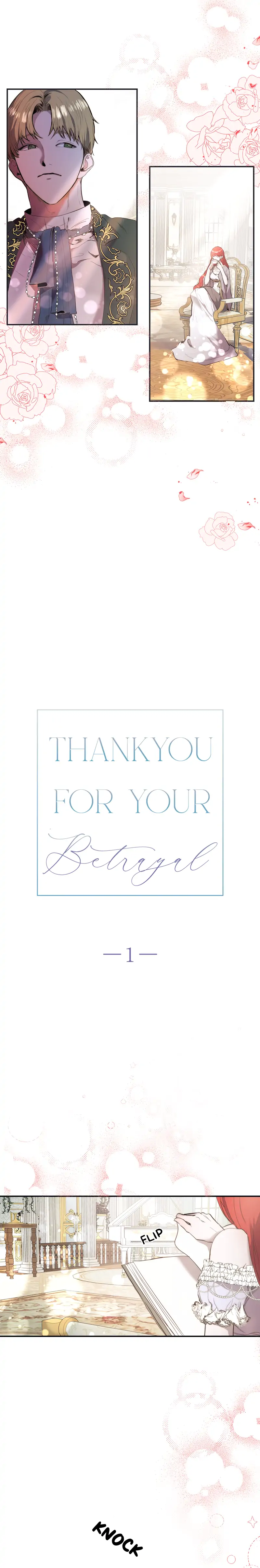 Thank You for Your Betrayal Chapter 1 - page 9