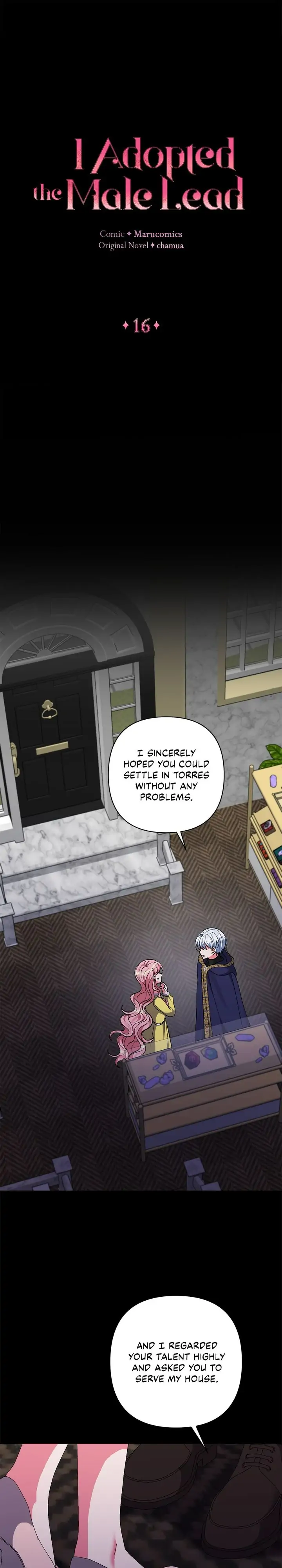 I Adopted the Male Lead Chapter 16 - page 12