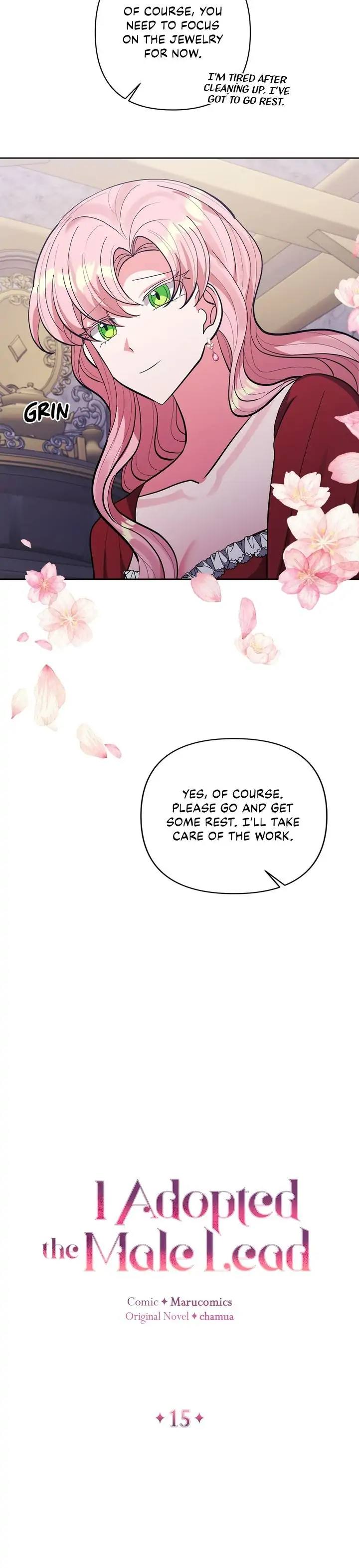 I Adopted the Male Lead Chapter 15 - page 9