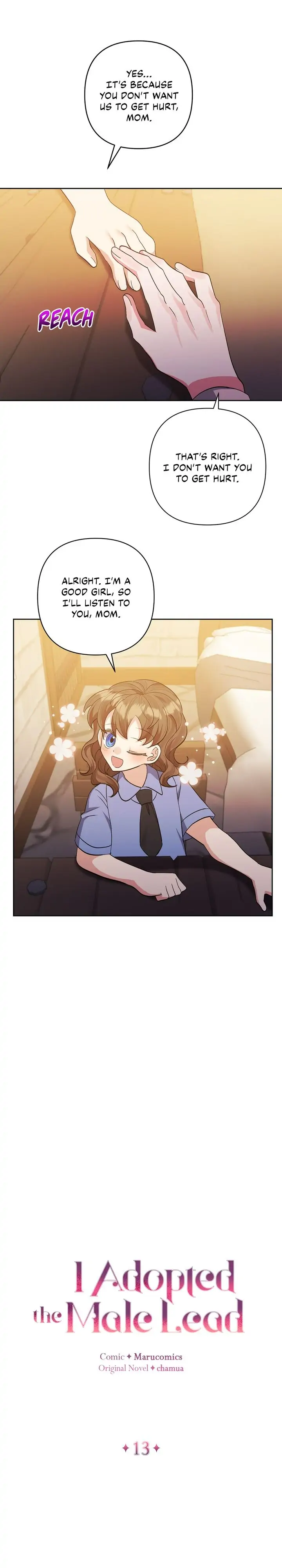 I Adopted the Male Lead Chapter 13 - page 8