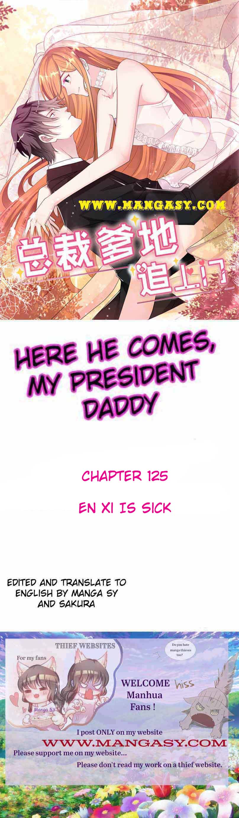 President daddy is chasing you Chapter 125 - page 1