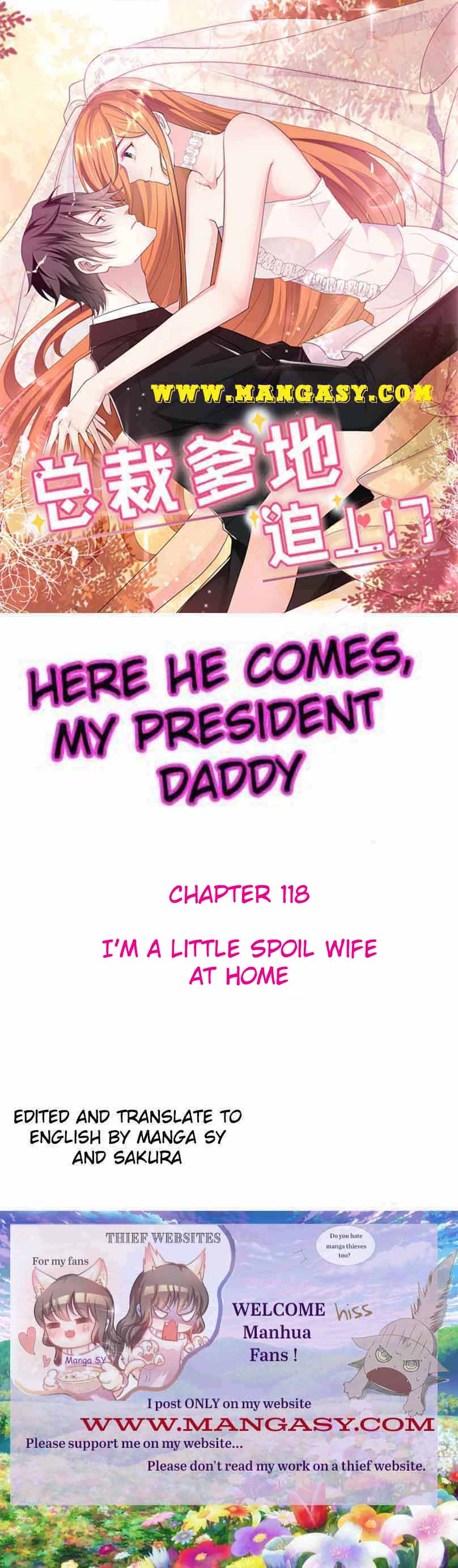 President daddy is chasing you Chapter 118 - page 1