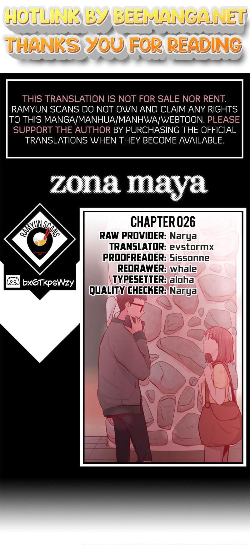 Zona Maya Chapter 26 - page 1