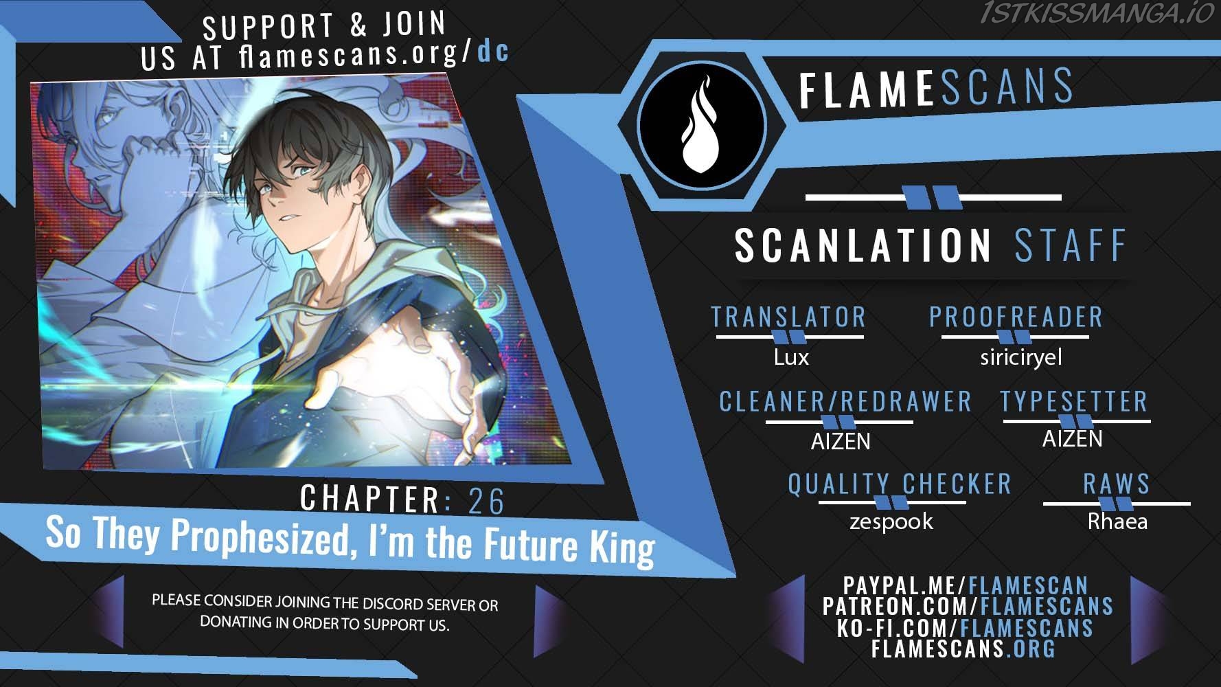 They say i’m the future king Chapter 26 - page 1