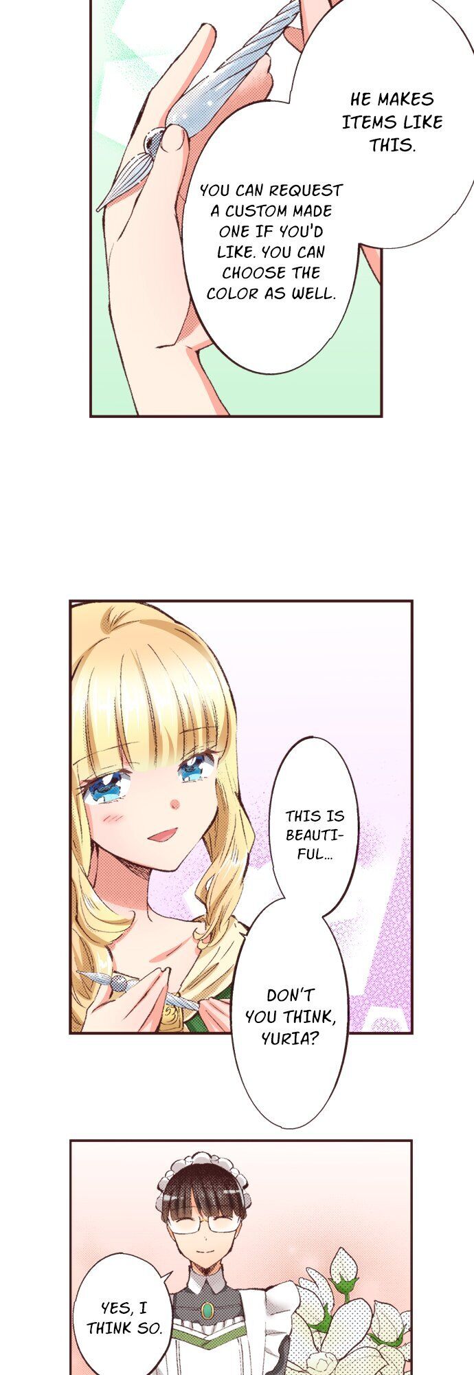 I’ve Reincarnated into a Handmaiden! chapter 38 - page 7