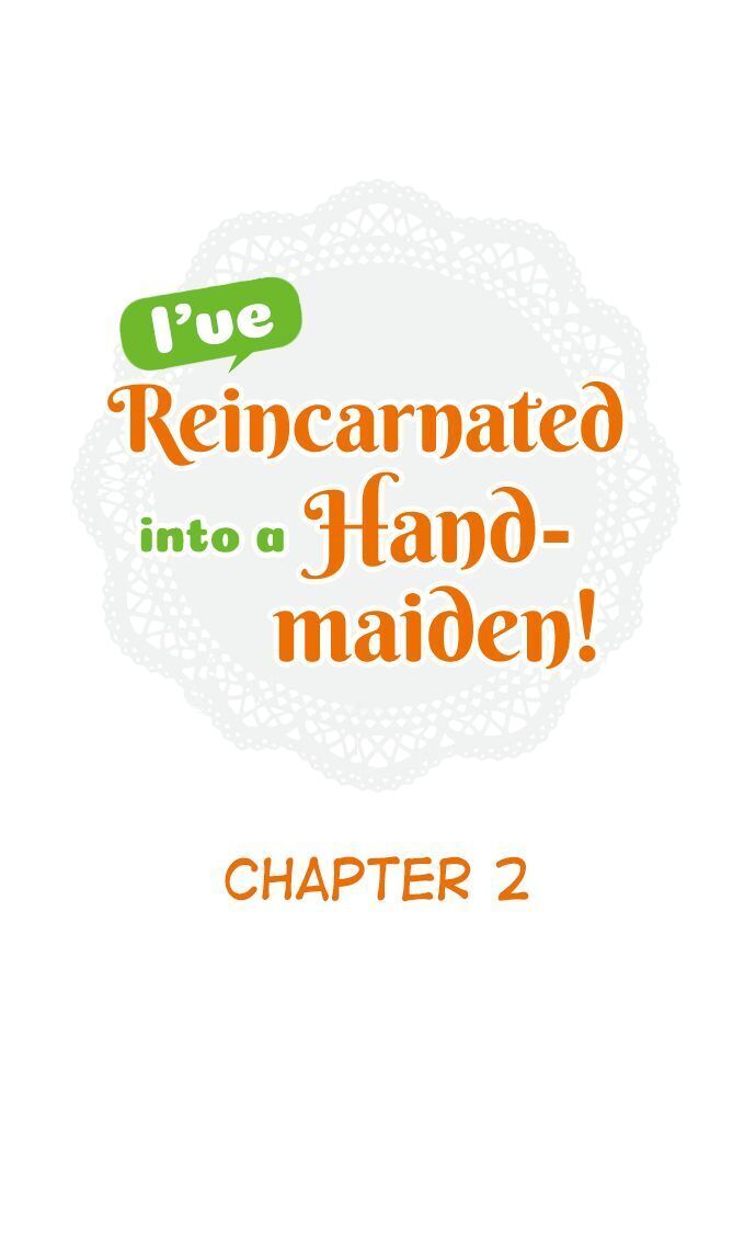 I’ve Reincarnated into a Handmaiden! chapter 2 - page 1