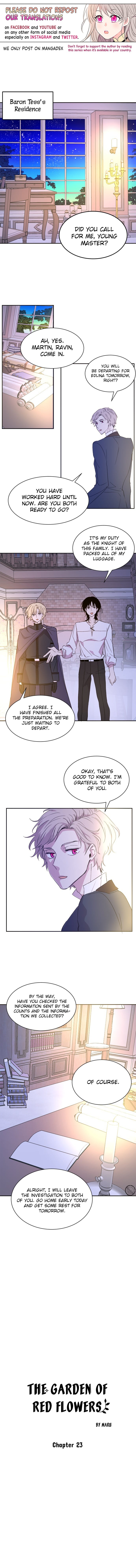 The Garden of Red Flowers chapter 23 - page 1