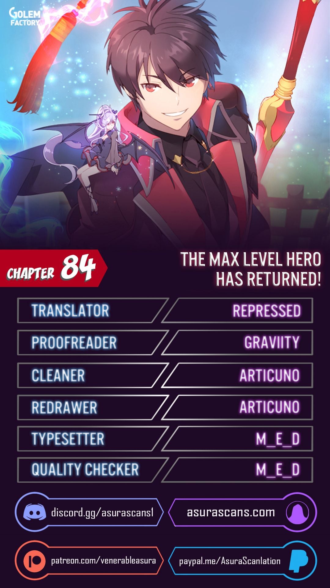The Max Level Hero Strikes Back chapter 84 - page 1