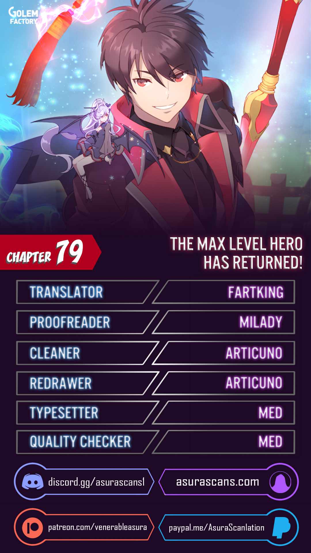 The Max Level Hero Strikes Back chapter 79 - page 1