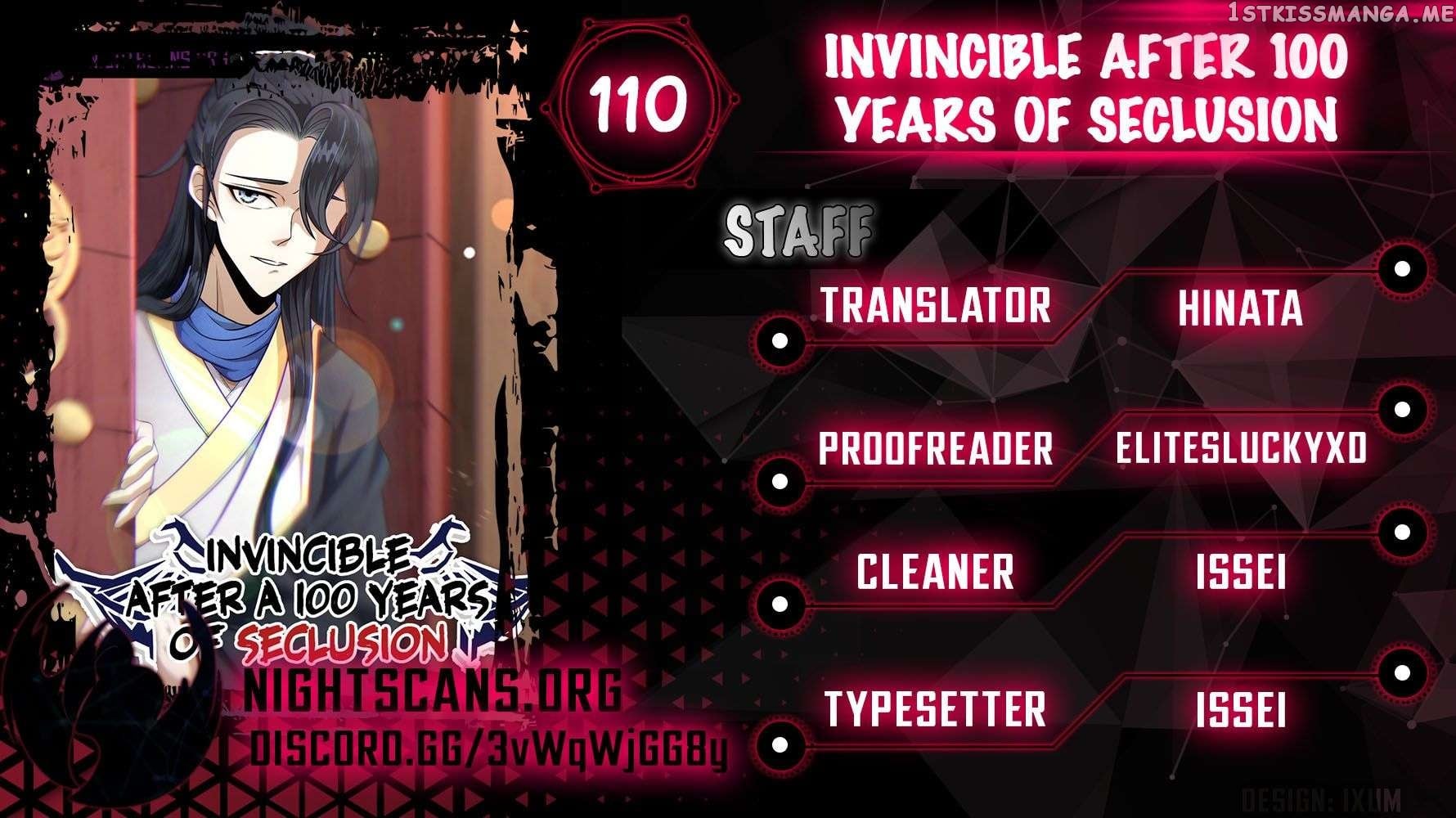 Invincible After a Hundred Years of Seclusion Chapter 110 - page 1