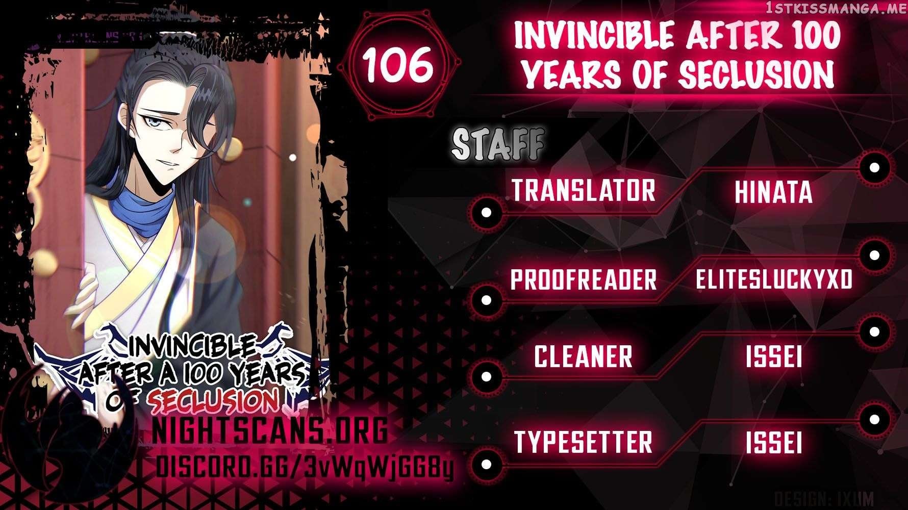 Invincible After a Hundred Years of Seclusion Chapter 106 - page 1