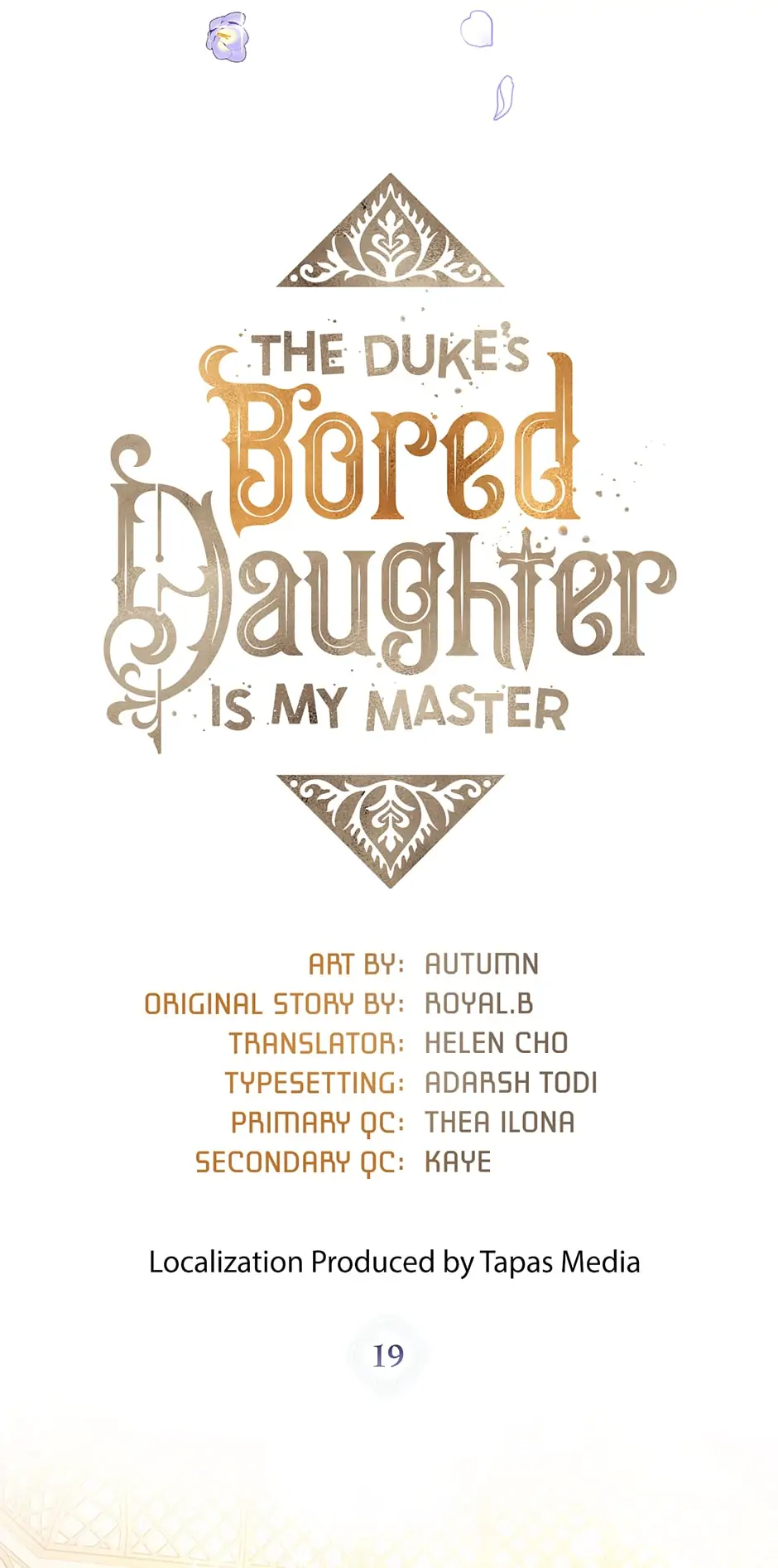 The Duke's Bored Daughter is My Master Chapter 19 - page 4