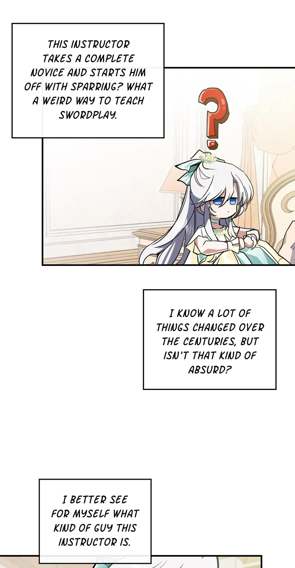 The Duke's Bored Daughter is My Master Chapter 2 - page 35