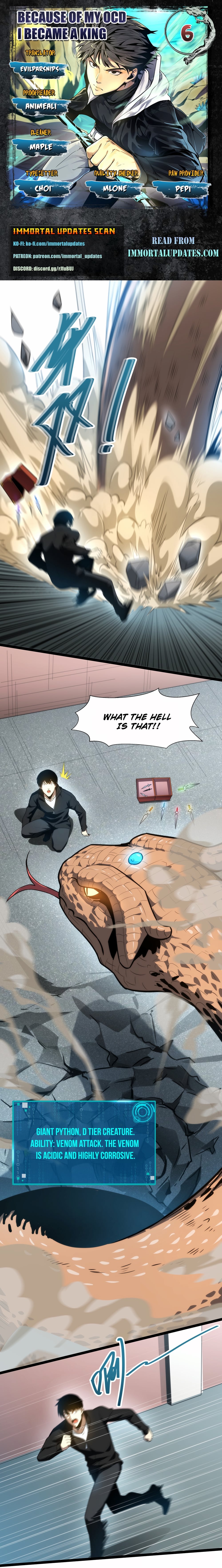 I rely on OCD to become the King chapter 6 - page 1