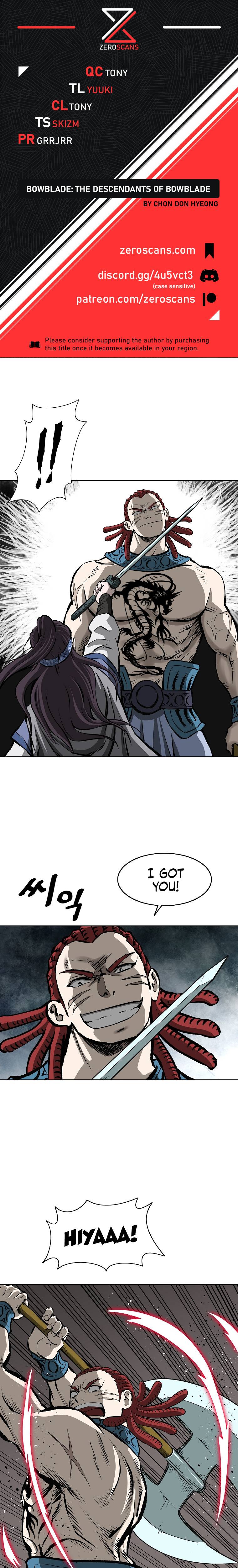 Bowblade: The Descendants of Bowblade Chapter 4 - page 1