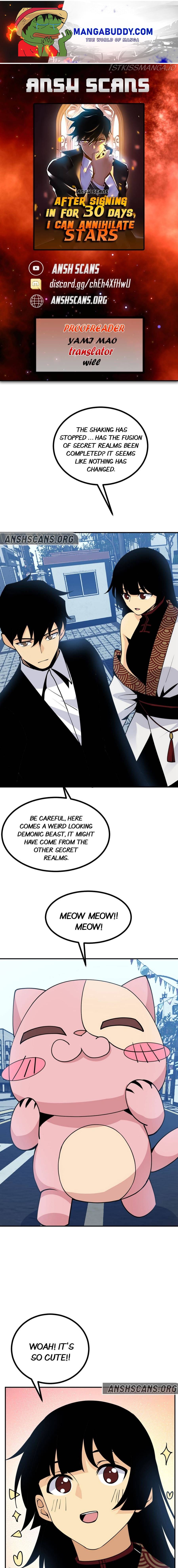 After Signing In For 30 Days, I Can Annihilate Stars chapter 37 - page 1