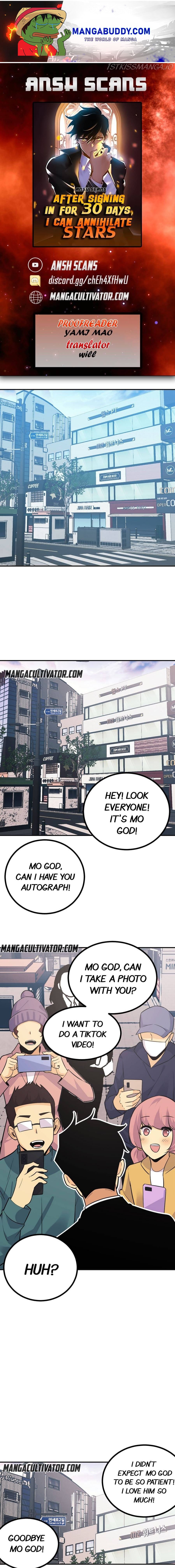 After Signing In For 30 Days, I Can Annihilate Stars chapter 19 - page 1
