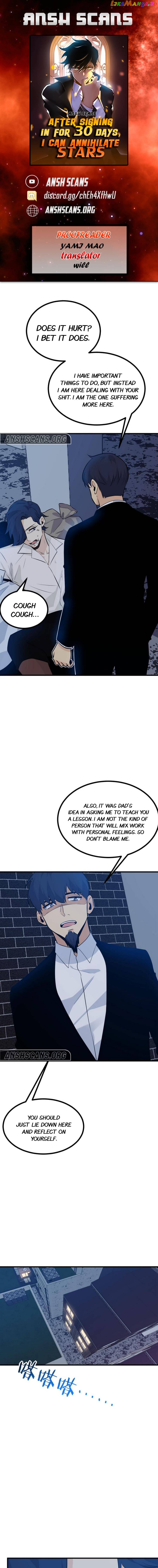 After Signing In For 30 Days, I Can Annihilate Stars chapter 25 - page 1
