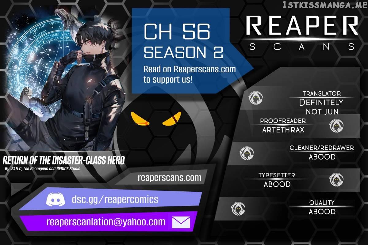 Resurrection of the Catastrophic Hero Chapter 56 - page 1