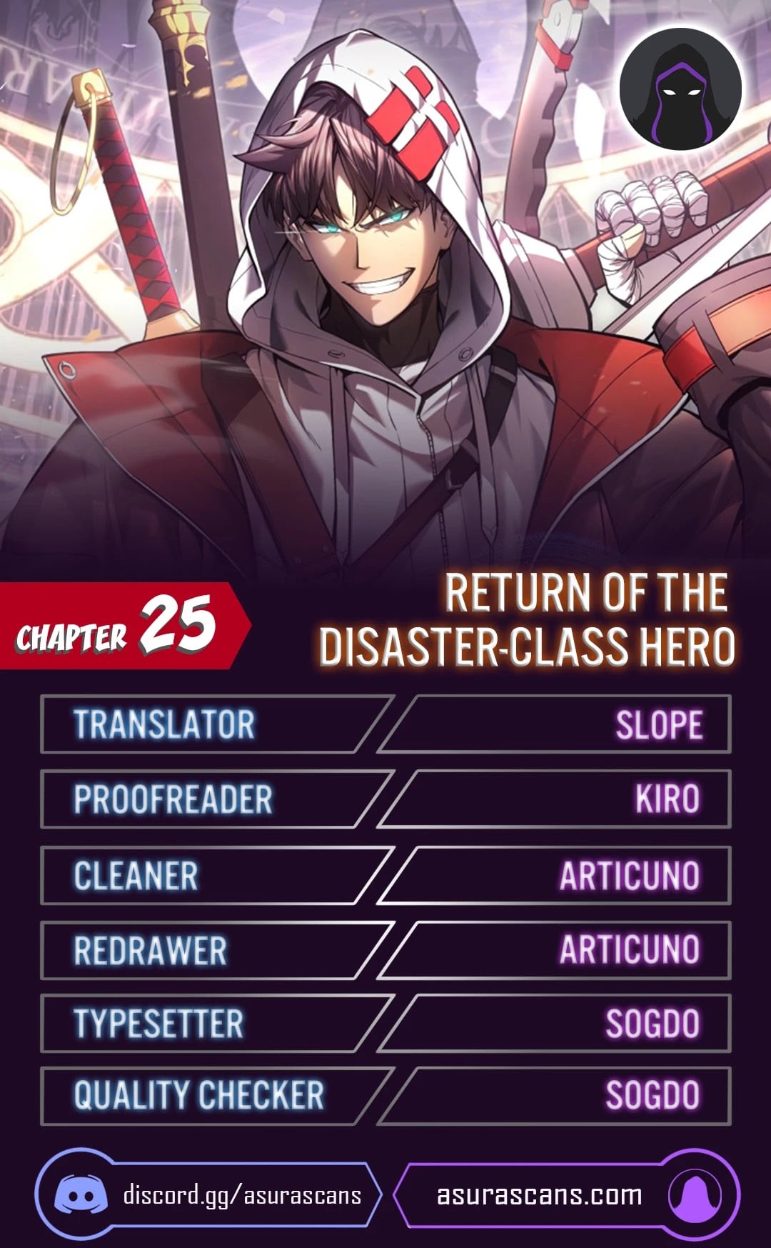 Resurrection of the Catastrophic Hero chapter 25 - page 1