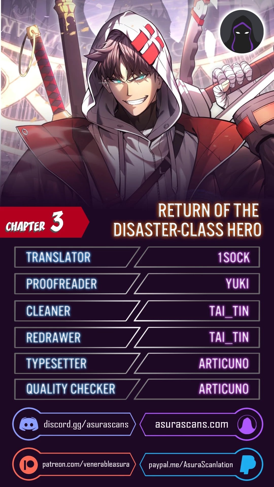 Resurrection of the Catastrophic Hero chapter 3 - page 1