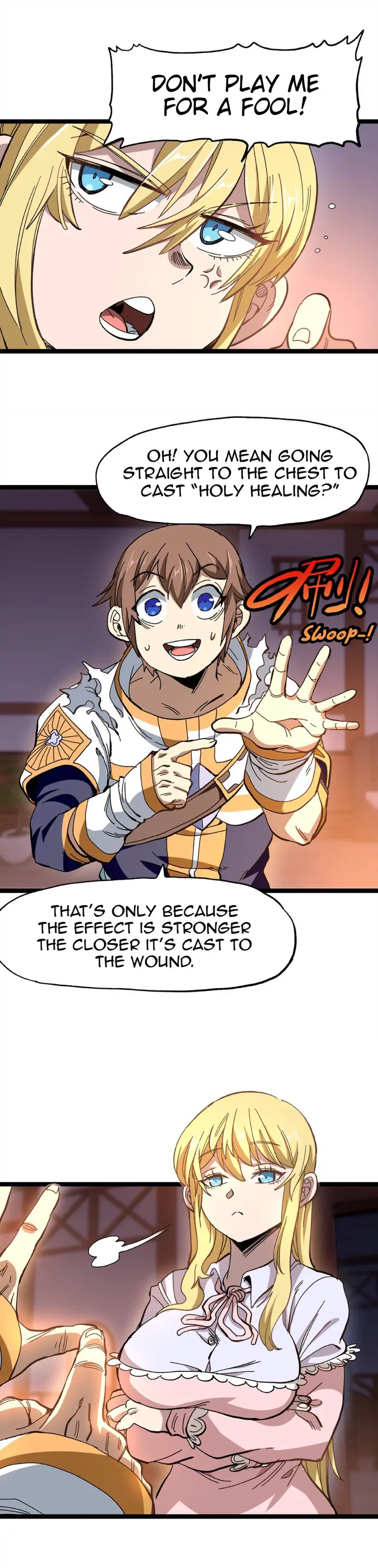 The Unrivaled Delinquent Combat King Is Actually A Healer In The Game World? Chapter 20 - page 14