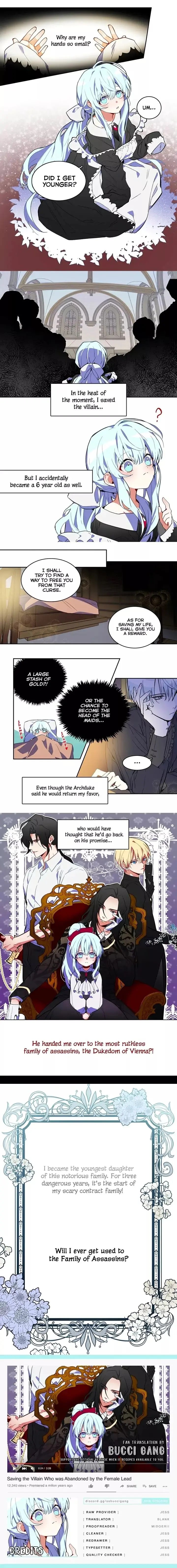 Saving the Villain Who was Abandoned by the Female Lead chapter 0 - page 5