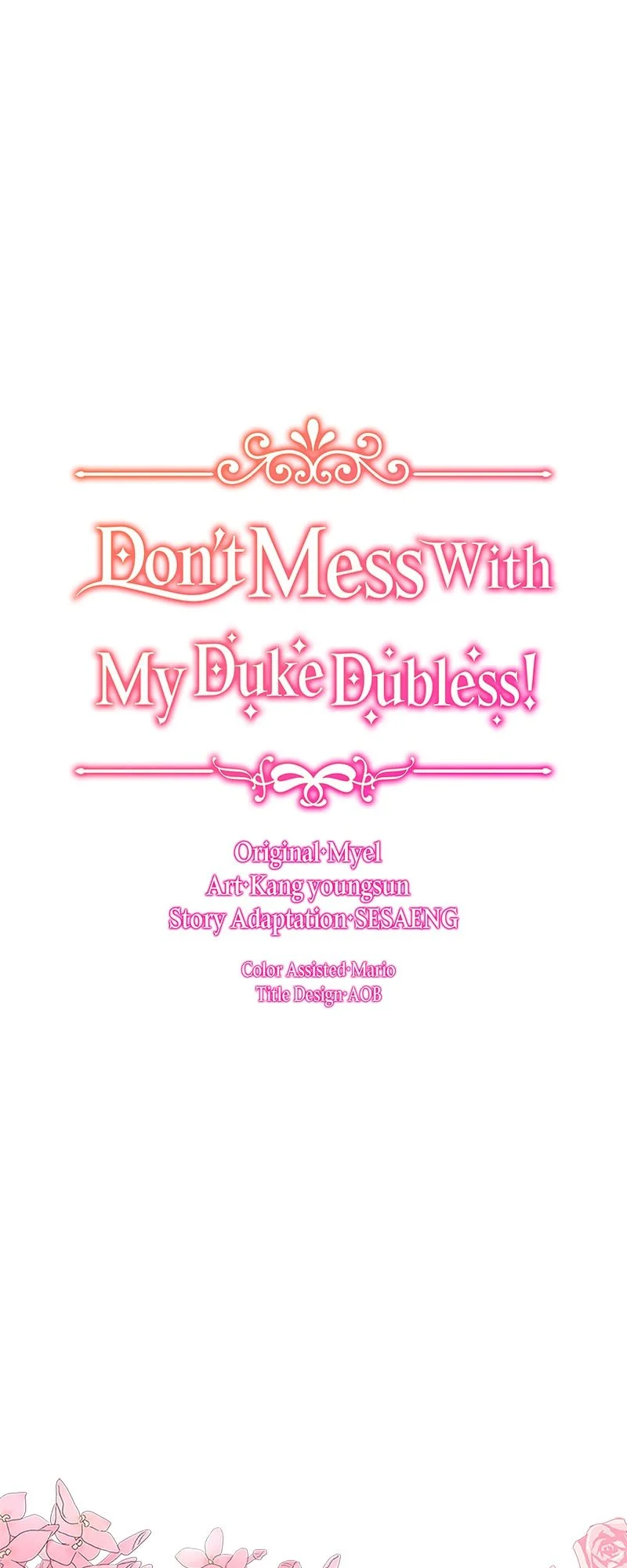Don’t Mess With My Duke Dubless! Chapter 6 - page 1