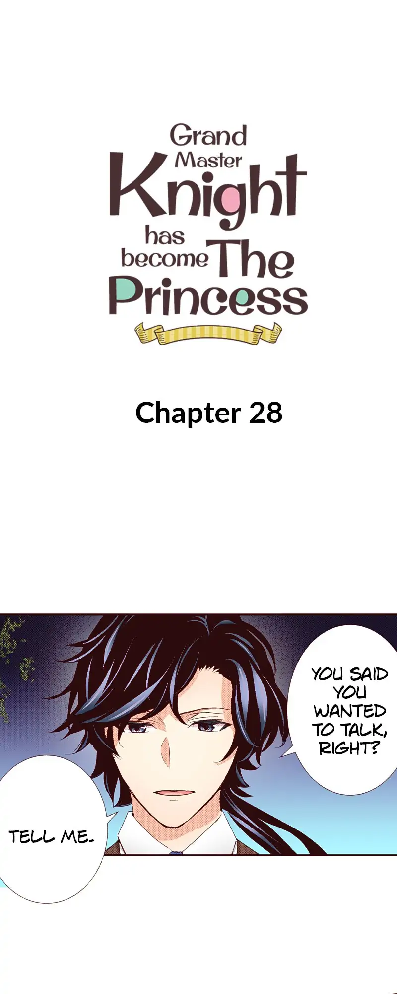 Grand Master Knight Has Become the Princess Chapter 28 - page 1