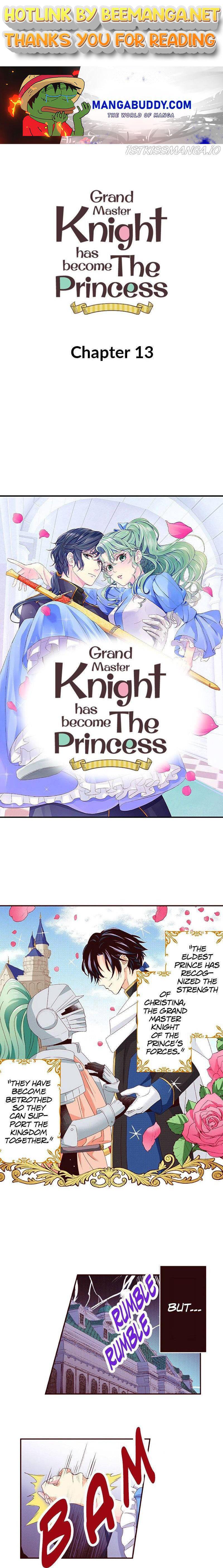 Grand Master Knight Has Become the Princess Chapter 13 - page 1
