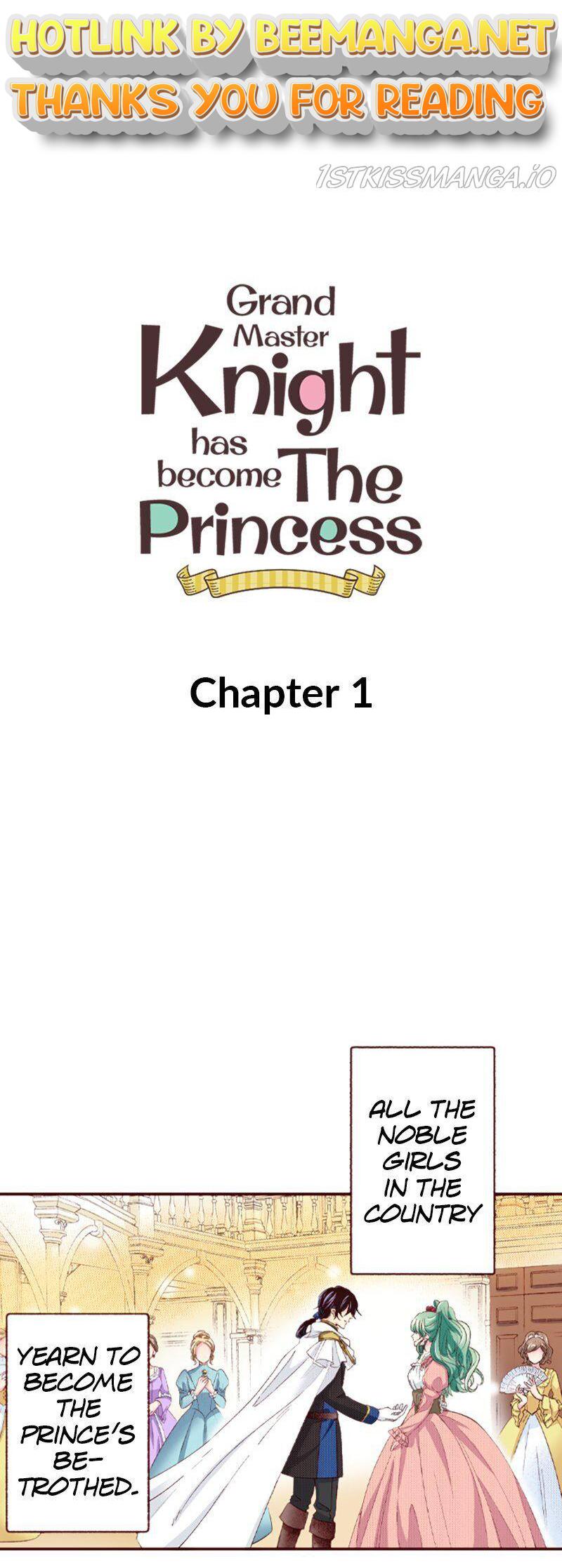 Grand Master Knight Has Become the Princess Chapter 1 - page 1