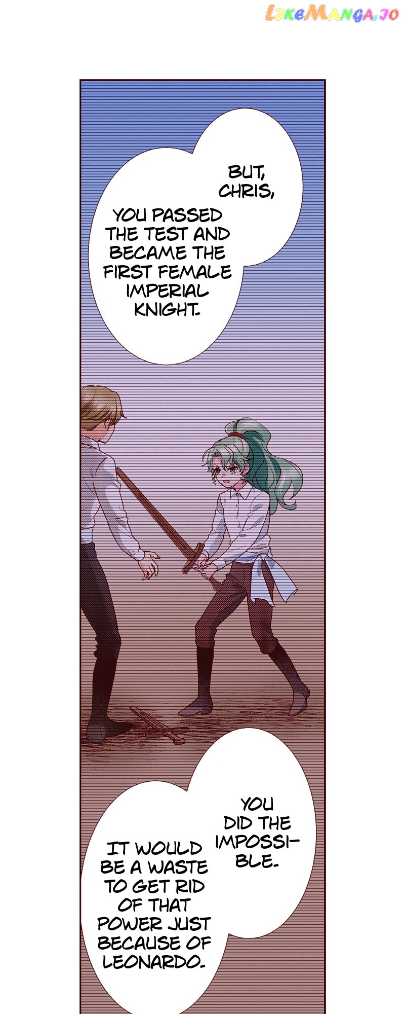 Grand Master Knight Has Become the Princess Chapter 36 - page 7