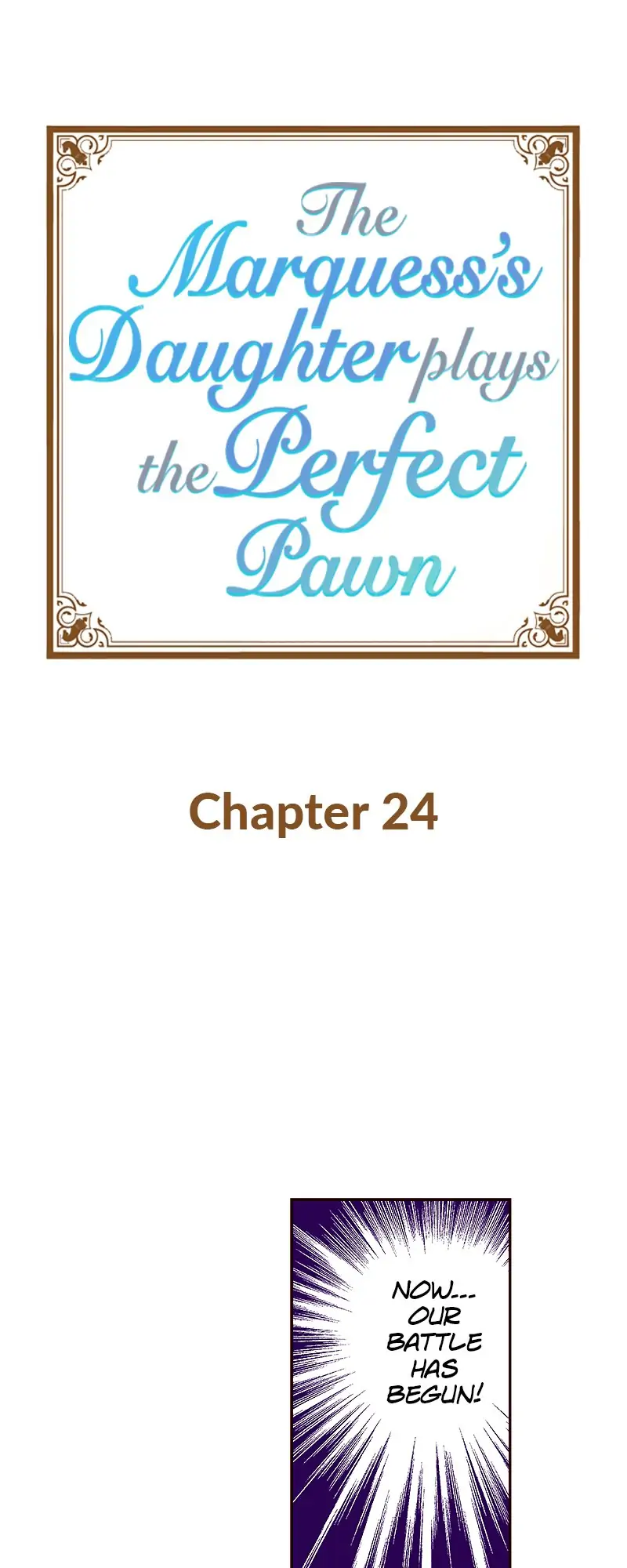 The Marquess’s Daughter Plays the Perfect Pawn Chapter 24 - page 1