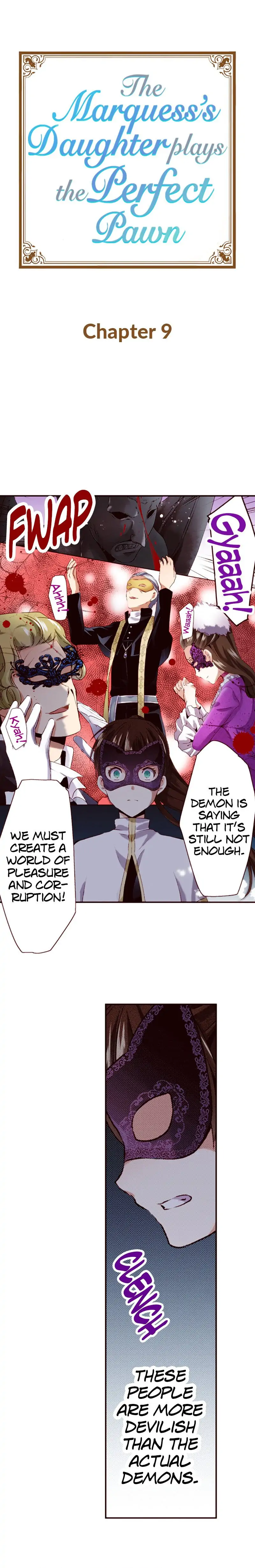 The Marquess’s Daughter Plays the Perfect Pawn Chapter 9 - page 1