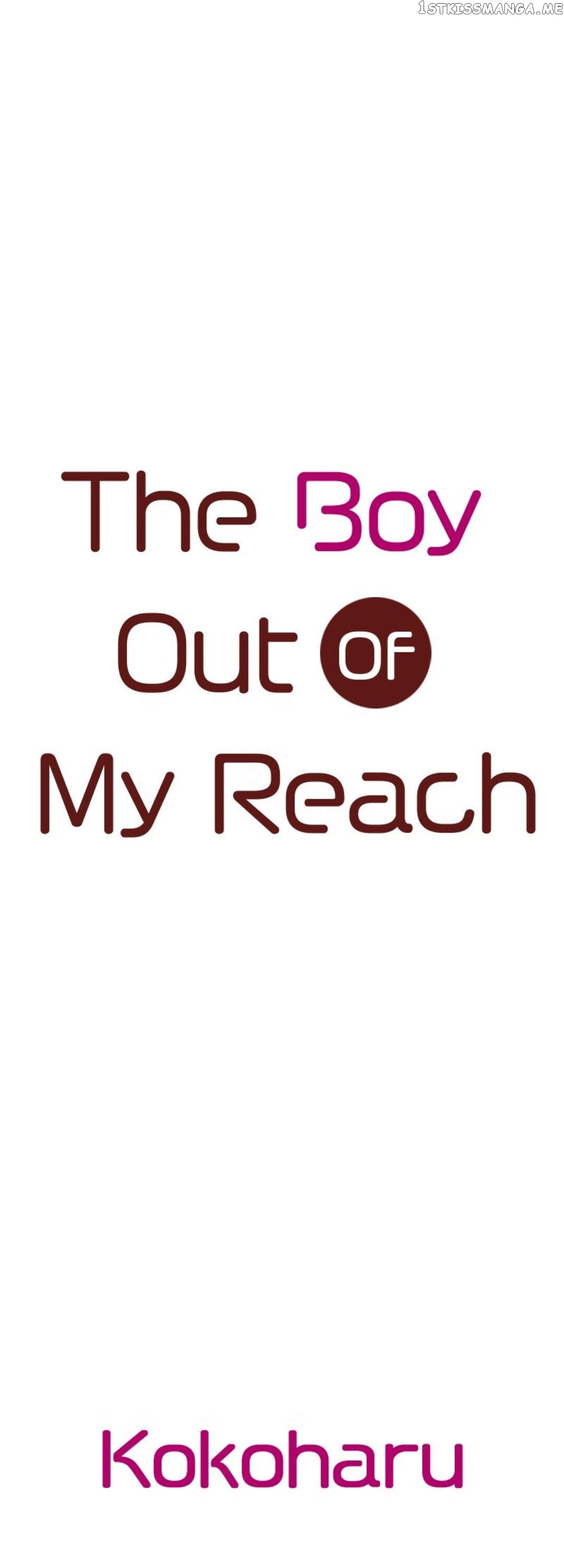 The Boy Out Of My Reach Chapter 36 - page 1