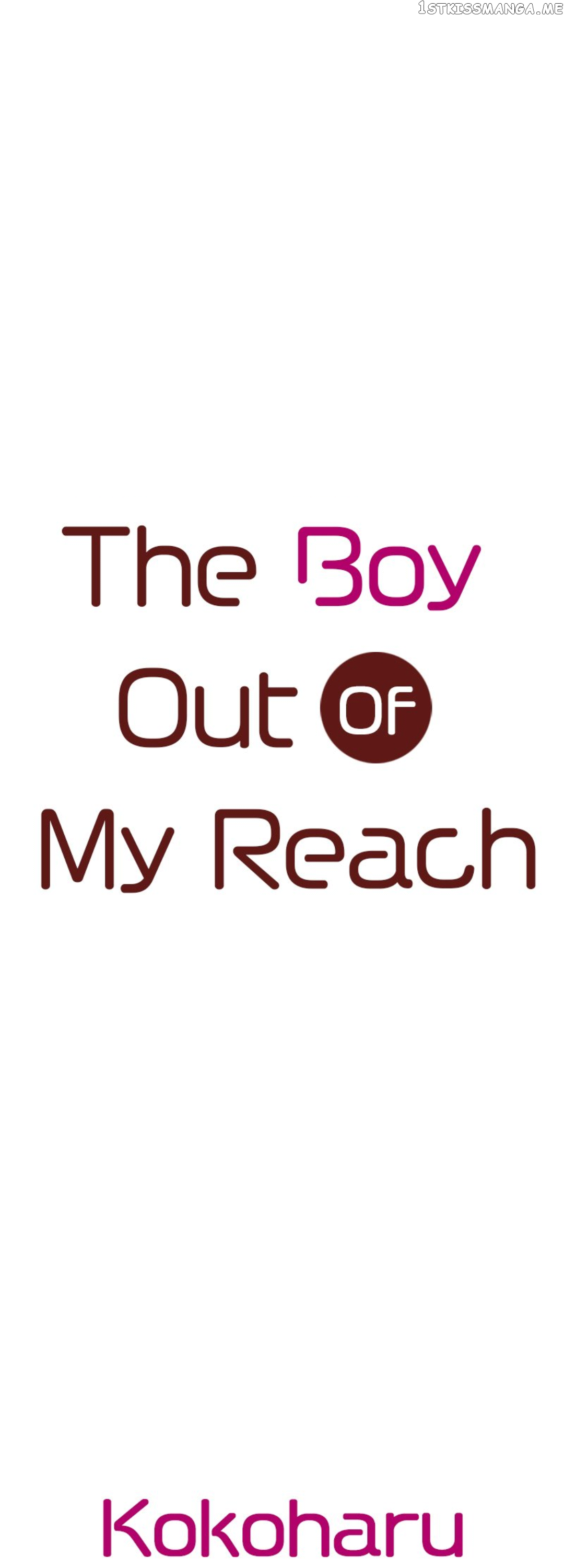 The Boy Out Of My Reach Chapter 2 - page 1