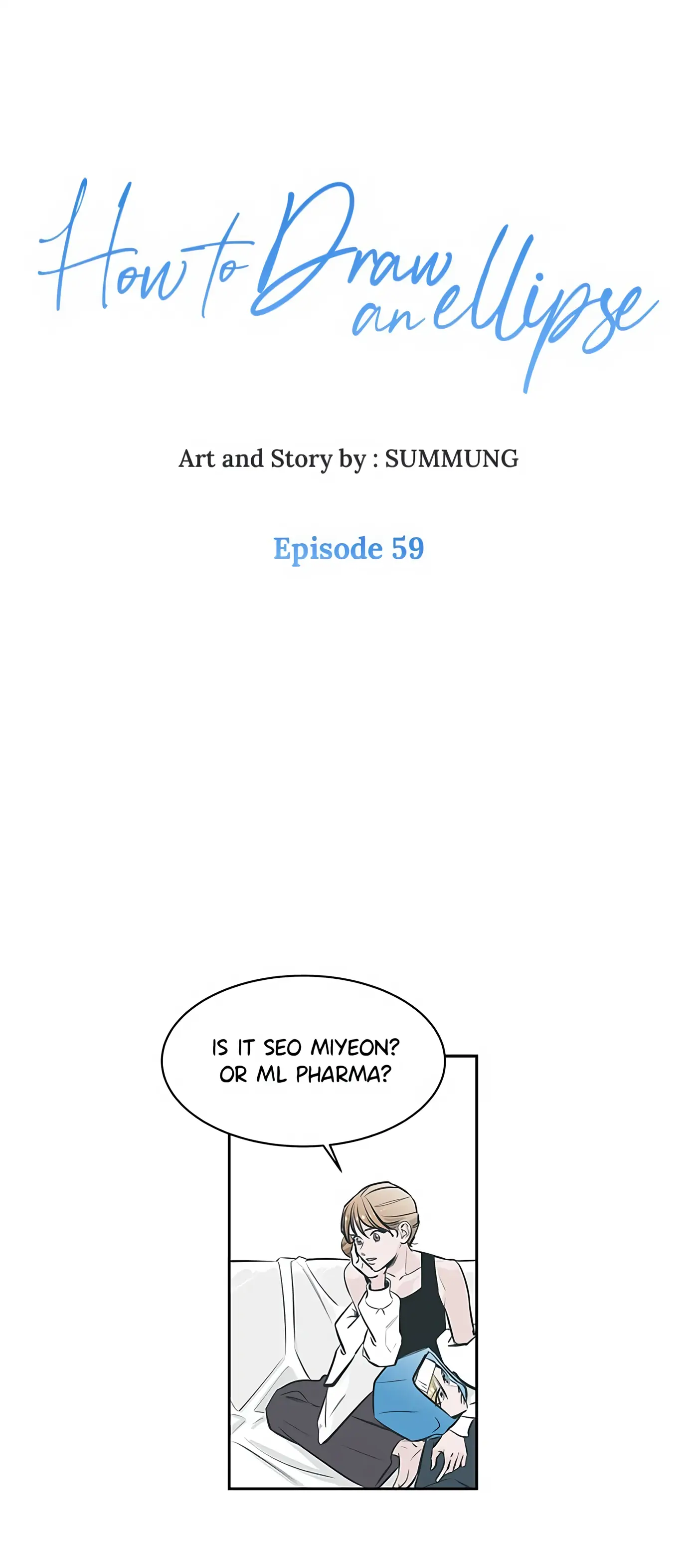 How to Draw an Ellipse Chapter 59 - page 1