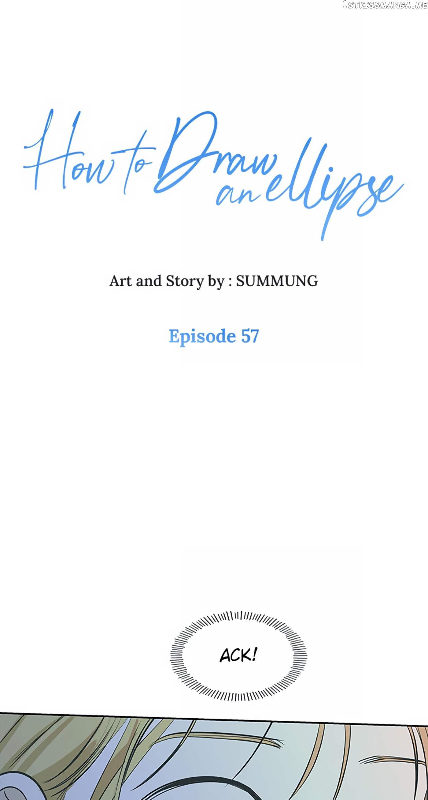 How to Draw an Ellipse Chapter 57 - page 1