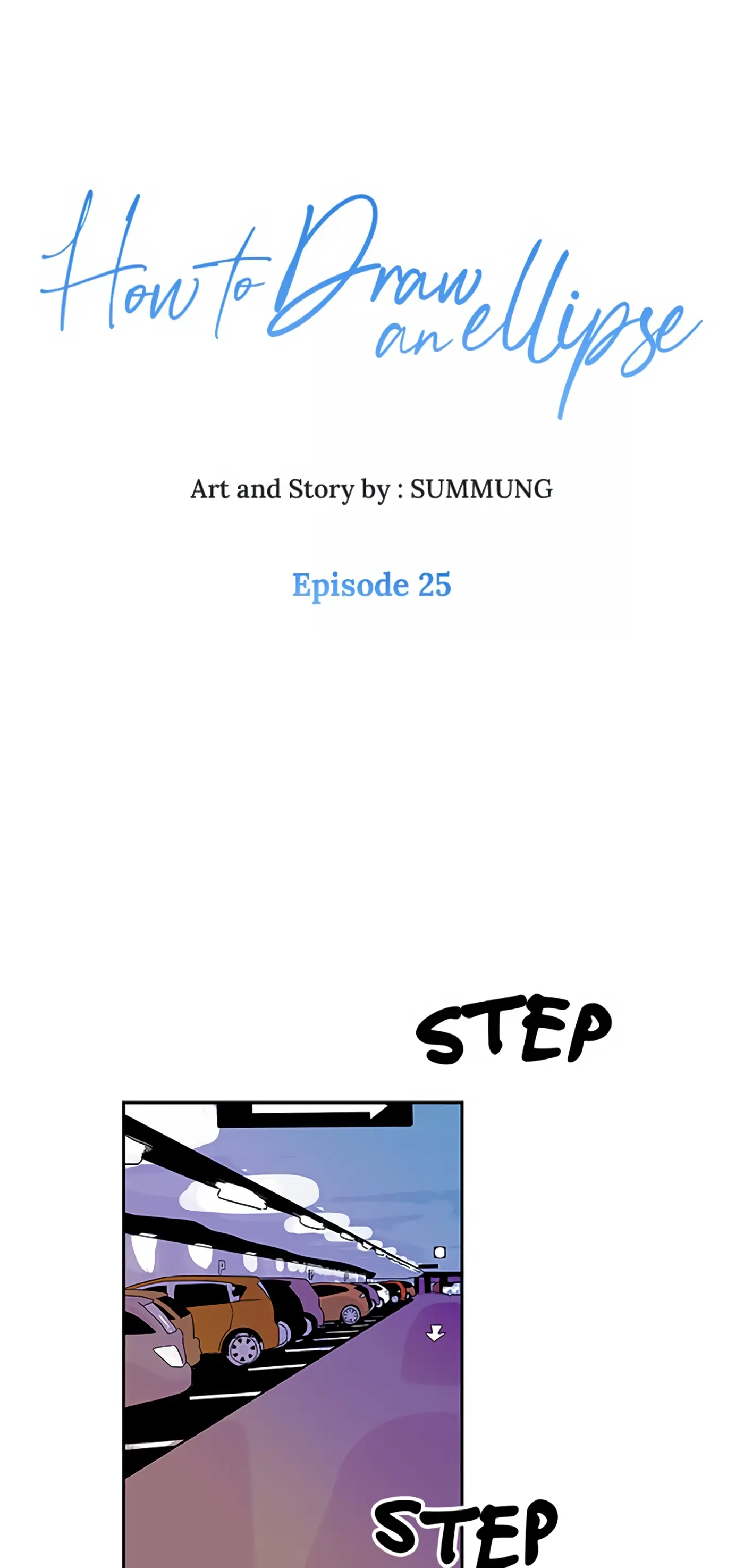 How to Draw an Ellipse Chapter 25 - page 1
