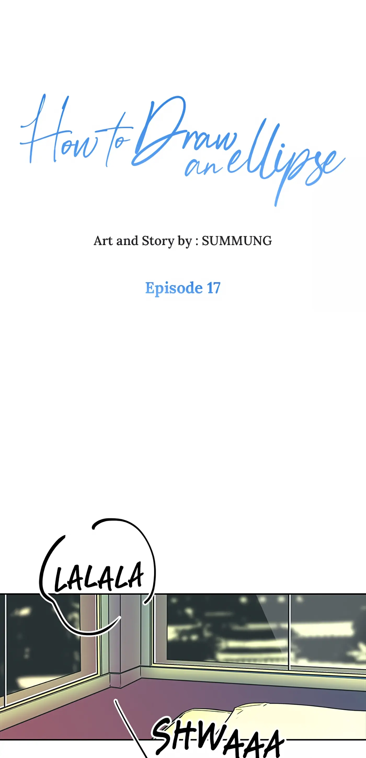 How to Draw an Ellipse Chapter 17 - page 1