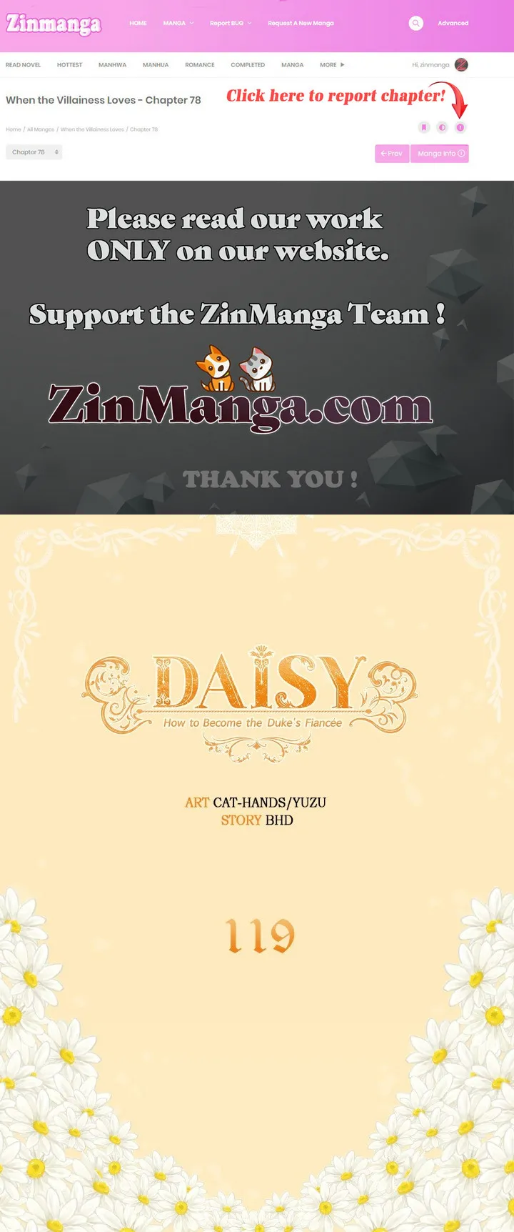 Daisy: How to Become the Duke’s Fiancée chapter 119 - page 1