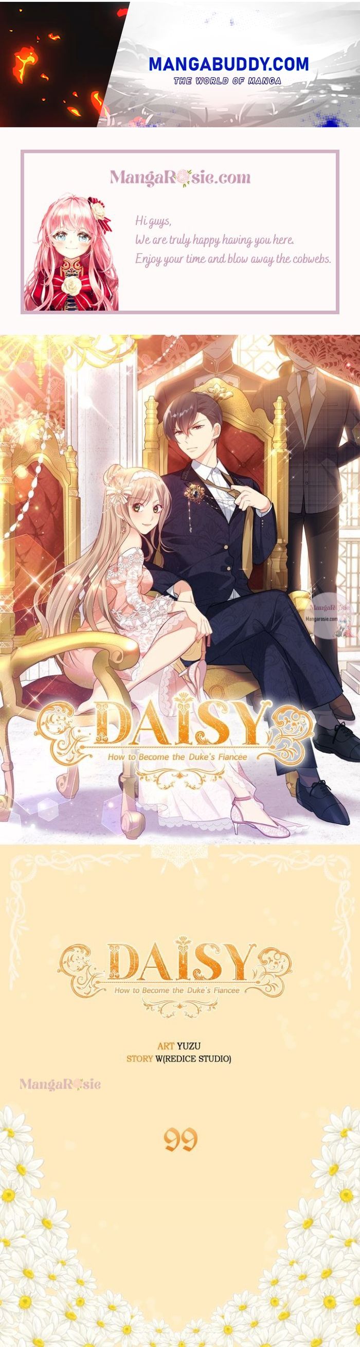 Daisy: How to Become the Duke’s Fiancée chapter 99 - page 1