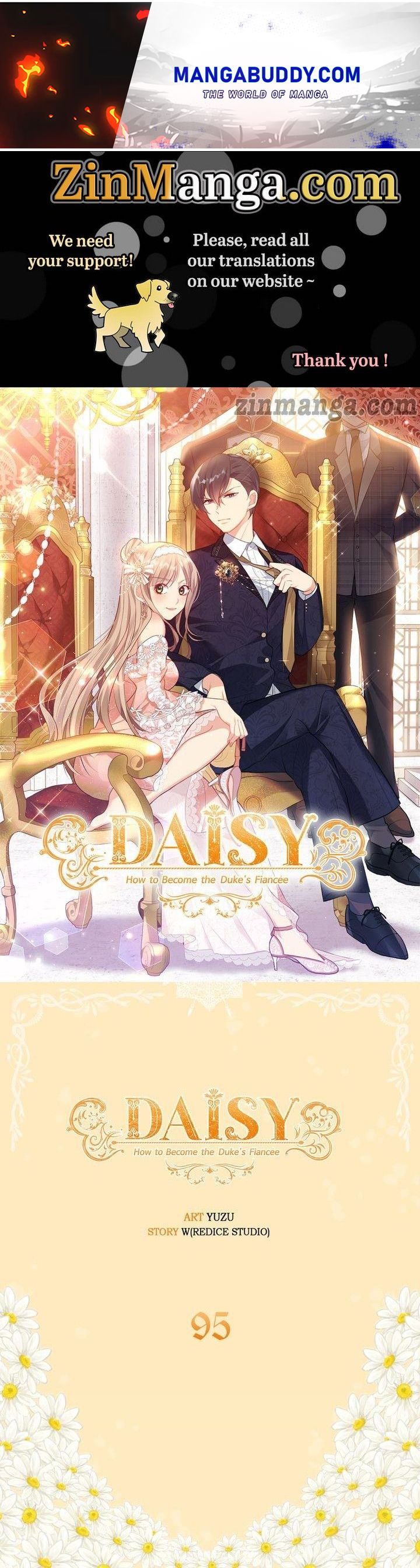 Daisy: How to Become the Duke’s Fiancée chapter 95 - page 1