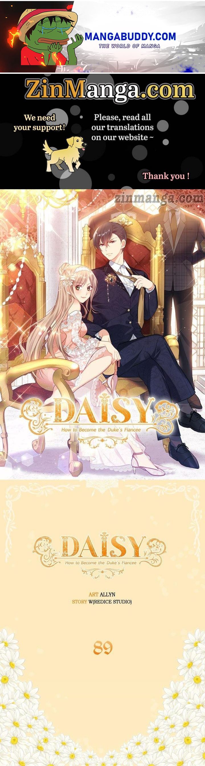 Daisy: How to Become the Duke’s Fiancée chapter 89 - page 1