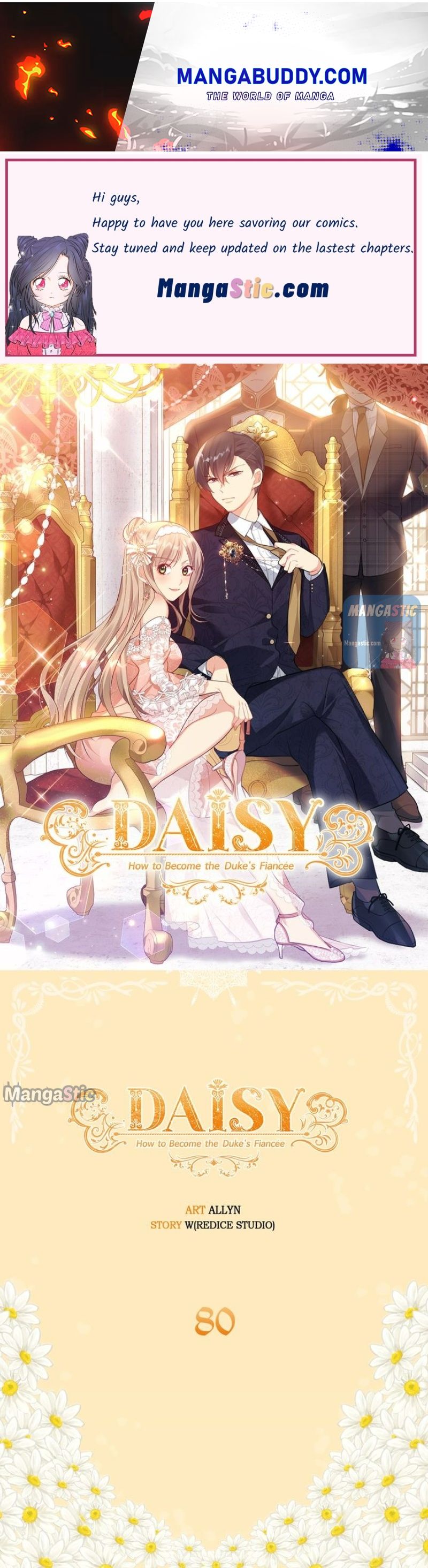 Daisy: How to Become the Duke’s Fiancée chapter 80 - page 1
