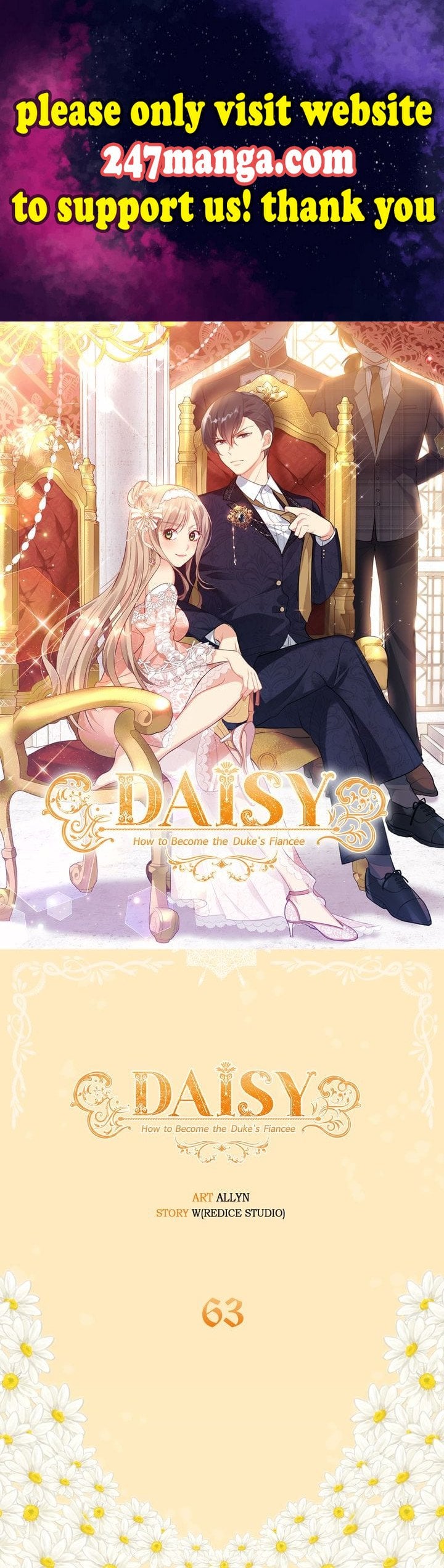 Daisy: How to Become the Duke’s Fiancée chapter 63 - page 1