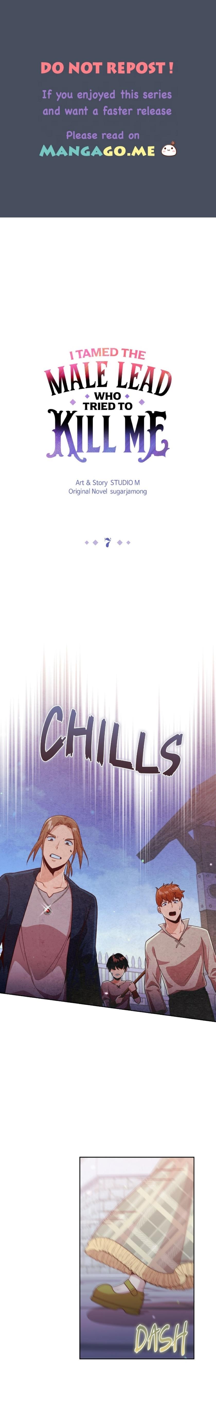I Tamed the Male Lead Who Tried to Kill Me Chapter 7 - page 1